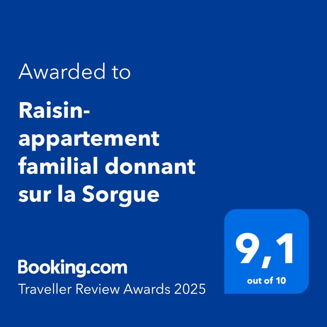 Raisin- Familial Donnant Sur La Sorgue Apartment L'Isle-sur-la-Sorgue